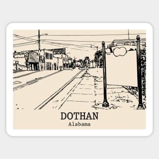 Dothan - Alabama Sticker